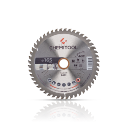 Disco Pastilhado Para Madeira Dura/MDF Ø165X20 Z4 CHEMITOOL CUTTING