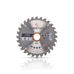 CHEMITOOL CUTTING Ø190X30 Z2 Tungsten Carbide Tipped Saw Blade Hard Wood/MDF