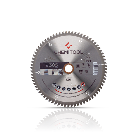 Disco Pastilhado Para Madeira Dura/MDF Ø305X30 Z7 CHEMITOOL CUTTING
