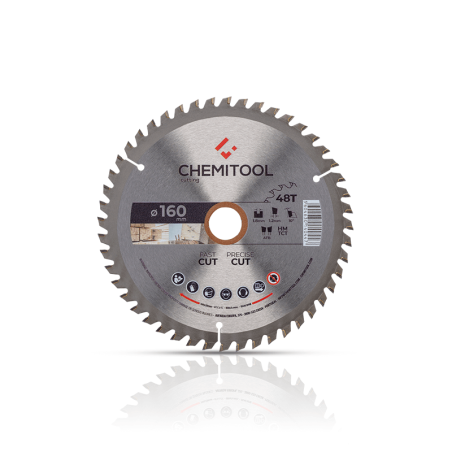 Hoja de Sierra Circular Construción Ø160X20 Z48 CHEMITOOL CUTTING