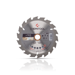Hoja de Sierra Circular Construción Ø165X20 Z18 CHEMITOOL CUTTING