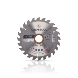 CHEMITOOL CUTTING Tungsten Carbide Tipped Saw Blade Construction Ø180X30 Z24