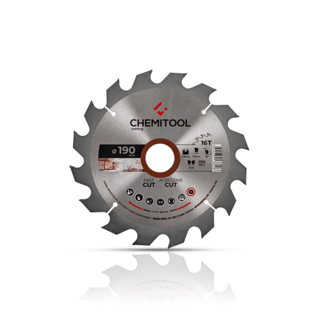 CHEMITOOL CUTTING Tungsten Carbide Tipped Saw Blade Construction Ø190X30 Z16