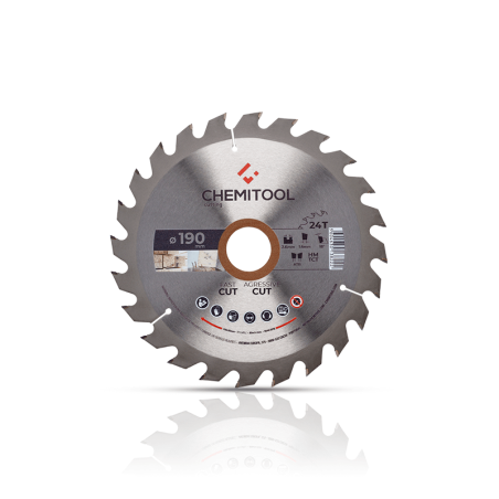 Hoja de Sierra Circular Construción Ø190X30 Z24 CHEMITOOL CUTTING