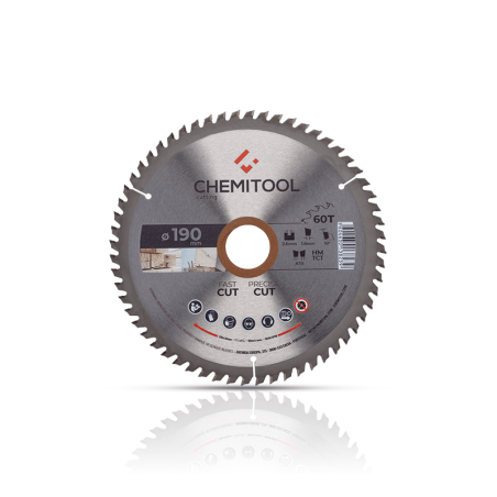 Disco Pastilhado Construção Ø190X30 Z60 CHEMITOOL CUTTING