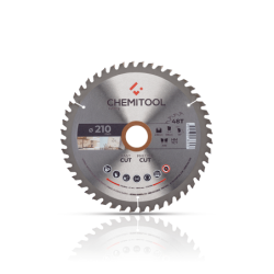 CHEMITOOL CUTTING Tungsten Carbide Tipped Saw Blade Construction Ø210X30 Z48