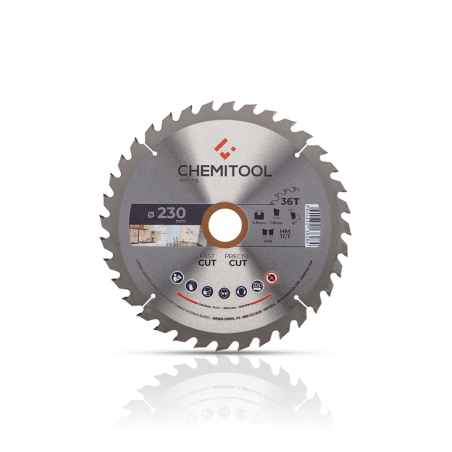 Hoja de Sierra Circular Construción Ø230X30 Z36 CHEMITOOL CUTTING