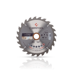 Hoja de Sierra Circular Construción Ø230X30 Z24 CHEMITOOL CUTTING