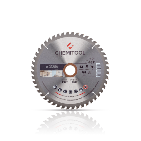 Disco Pastilhado ConstruçãoØ235X30 Z48 CHEMITOOL CUTTING