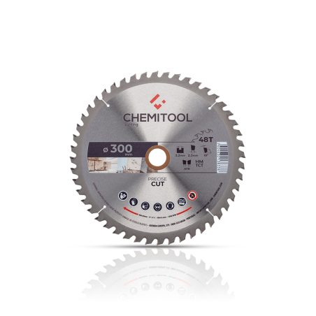 Disco teselado Construcción Ø300X30 Z48 CHEMITOOL