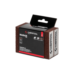 CHEMITOOL 4-Sided Abrasive Block 98 x 69mm G80 PROSPONGE 4S (Pack 2un.)