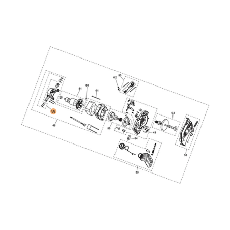 Escova de Carvão RCS2340B RYOBI