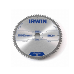 Folha Circular Especial para Metais Não Ferrosos Alumínio Ø250x80Tx30mm IRWIN