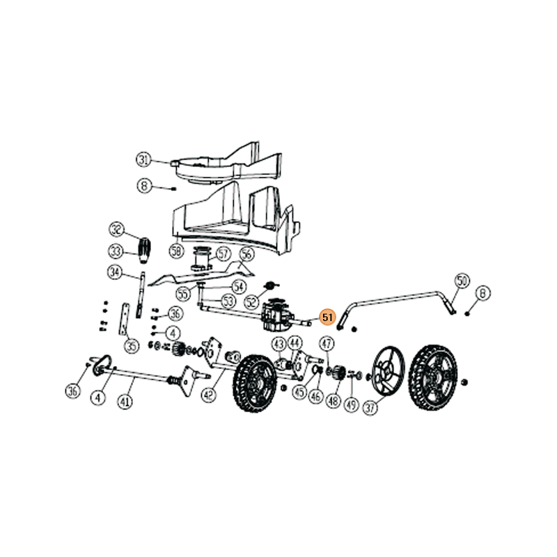 Tracção Nº51 5131027795 RYOBI