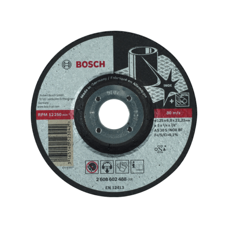 Rebarbar Expert Inox: 125x6mm