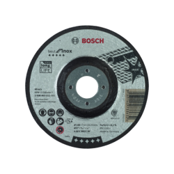 Rebarbar côncavo Best Inox: 125x6mm