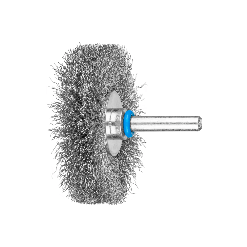 PFERD INOX Ø60x10mm Round Knot-Free RBU Brush with Handle