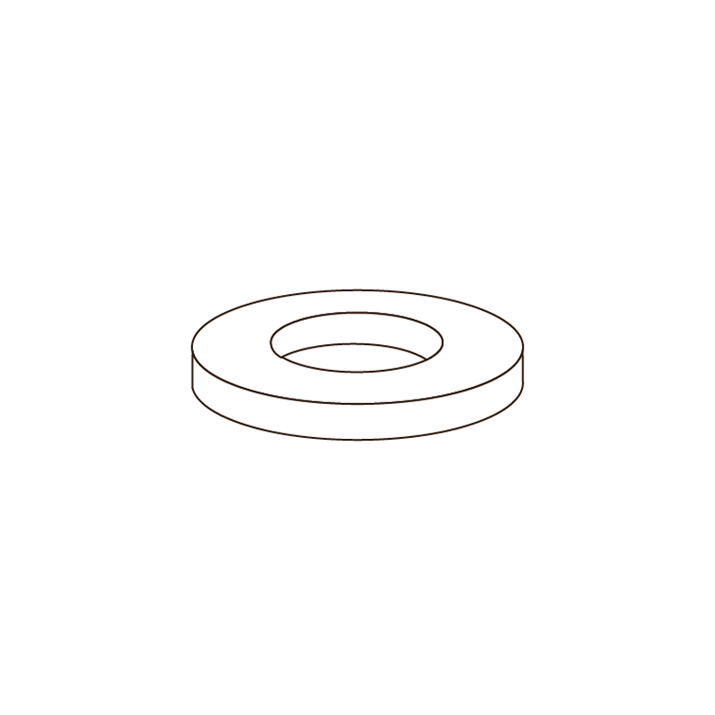 Anilha Chapa Plana DIN 125A M24 A4 Inox Passivado CHEMITOOL FASTENERS Anilha Chapa Plana DIN 125A M24 A4 Inox Passivado CHEMITOOL FASTENERS