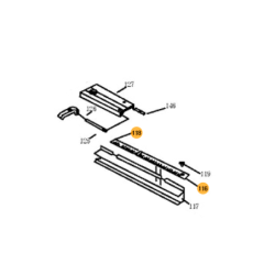 FOX Self-adhesive scale for F36522B
