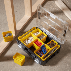 ORGANIZADOR COM TAMPA TRANSPARENTE PRO-S