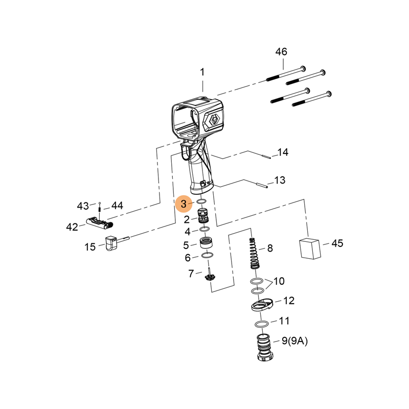 KING TONY Nº3 O-ring for 33481-095/096 KING TONY Nº3 O-ring for 33481-095/096