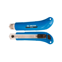 Cúter de Recarga Automática con 3 Cuchillas de 18mm KING TONY
