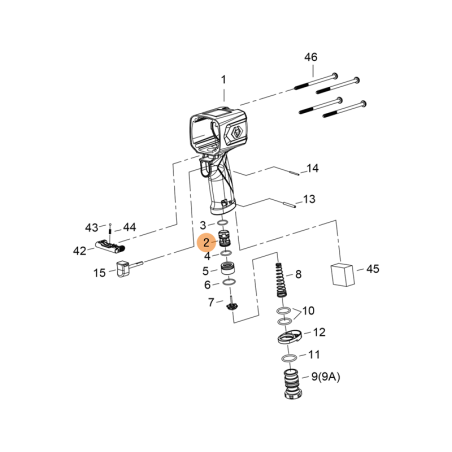 KING TONY Reversing Valve for 33481-095/096