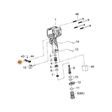 Interruptor Reverso para 33481-095/096 KING TONY