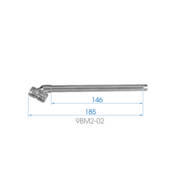 KING TONY 185mm Rigid Air Chuck