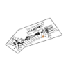 FOX Complete protractor for bench saw F36522B