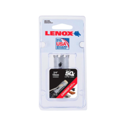 LENOX 19mm 3/4' Speed Slot Carbide Tipped Hole Saw