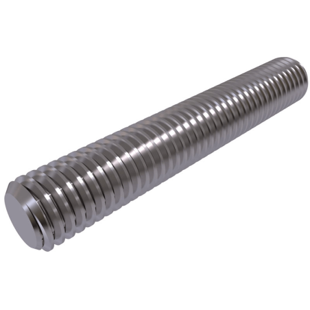 CHEMITOOL FASTENERS Threaded Rods - 1m DIN 975 M8 8.8 Yellow Passivated