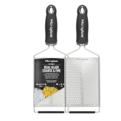 Rallador de Doble Cuchilla Negro - Gourmet Series