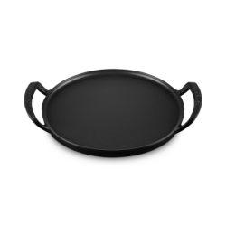 Outdoor Round Pizza Pan 35cm Black - BBQ