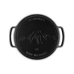 Outdoor Round Pizza Pan 35cm Black - BBQ