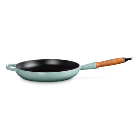 Frying Pan with Wooden Handle 28cm Sea Salt - Signature