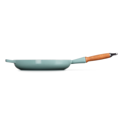 Frying Pan with Wooden Handle 28cm Sea Salt - Signature