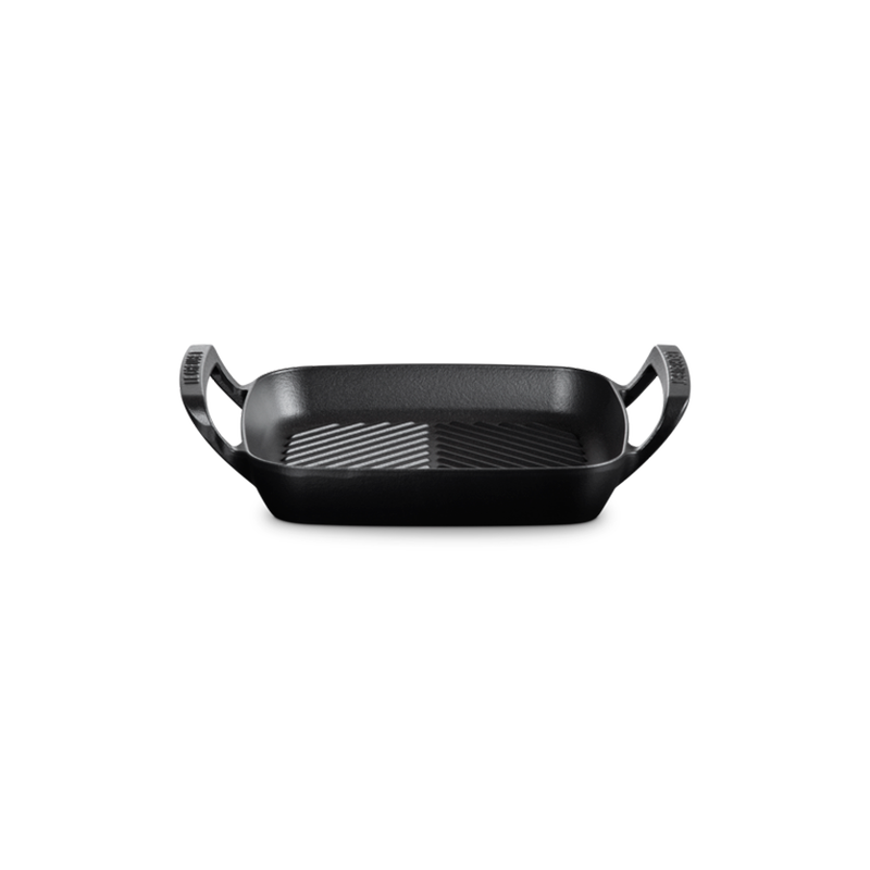 Outdoor Square Grill 26cm Black - BBQ
