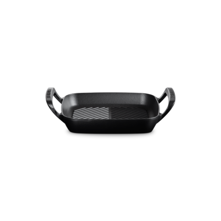 Outdoor Square Grill 26cm Black - BBQ
