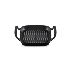Outdoor Square Grill 26cm Black - BBQ