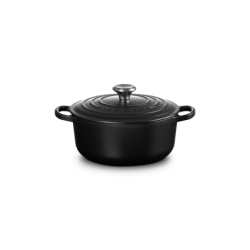 Cocotte Redonda 20cm Negro - Signature