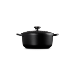 Tacho Cocotte Redonda 20cm Preto - Signature