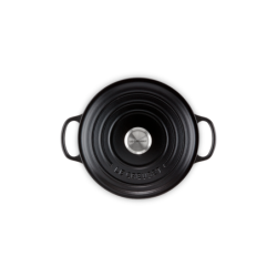 Tacho Cocotte Redonda 20cm Preto - Signature