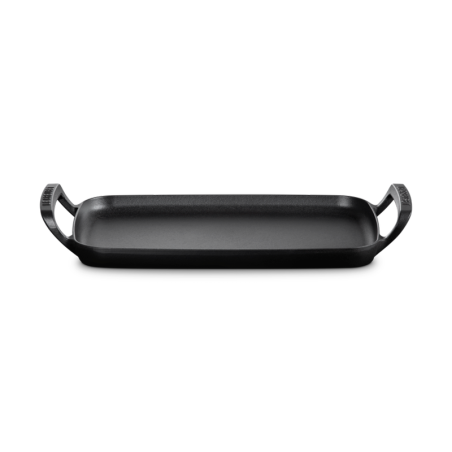 Parrilla Rectangular Lisa 40cm Negro - Alpine BBQ
