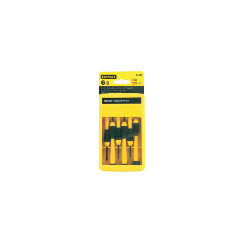 STANLEY® 6 Pieces Precision Screwdriver Set STN0-66-052