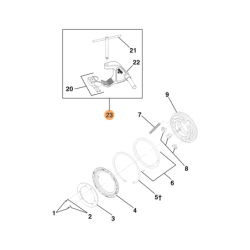 692 Support Arm for Model 600-I and 600-1