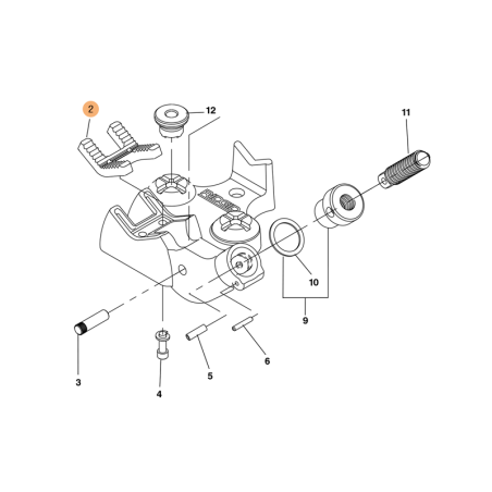D92 BC810 VISE JAW
