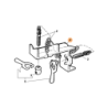 Base c/Pinos Pivotantes 41190 No.462 RIDGID