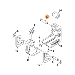 RIDGID 42342 Set of 5 Roller Pins