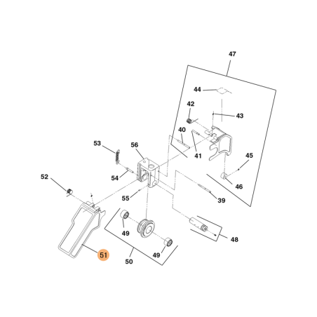 Proteção Esquerda para 920 RIDGID